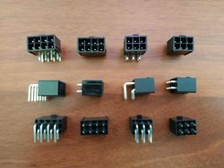 Разъемы 6pin 8pin для ремонта блоков питания и видеокарт