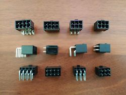 Разъемы 6pin 8pin для ремонта блоков питания и видеокарт